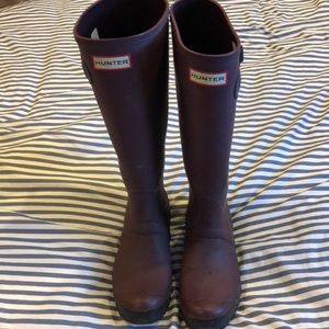 Limited edition Hunter tall rain boots